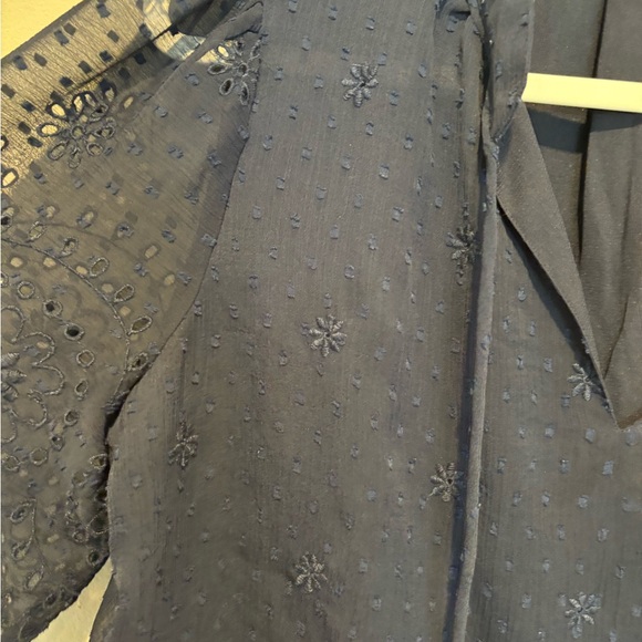 Women's Loft Short Sleeve Top - Sheet short sleeves Navy Blue Size Mediu… - Picture 6 of 9